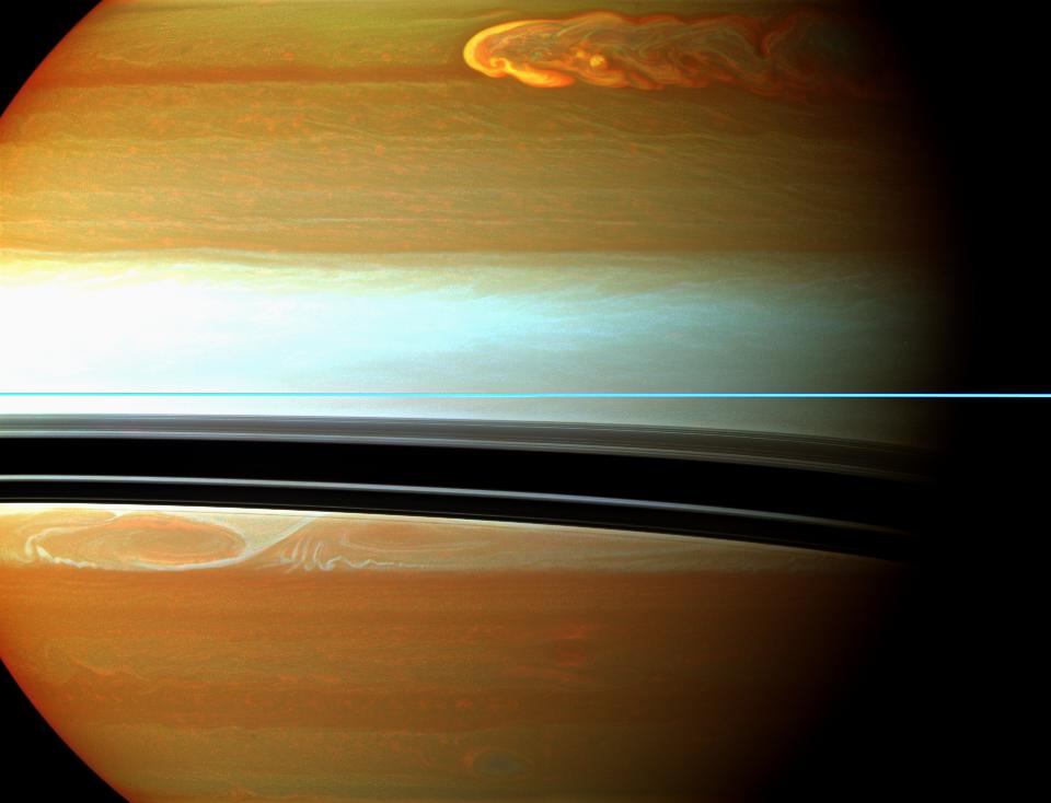 Saturn's northern storm
