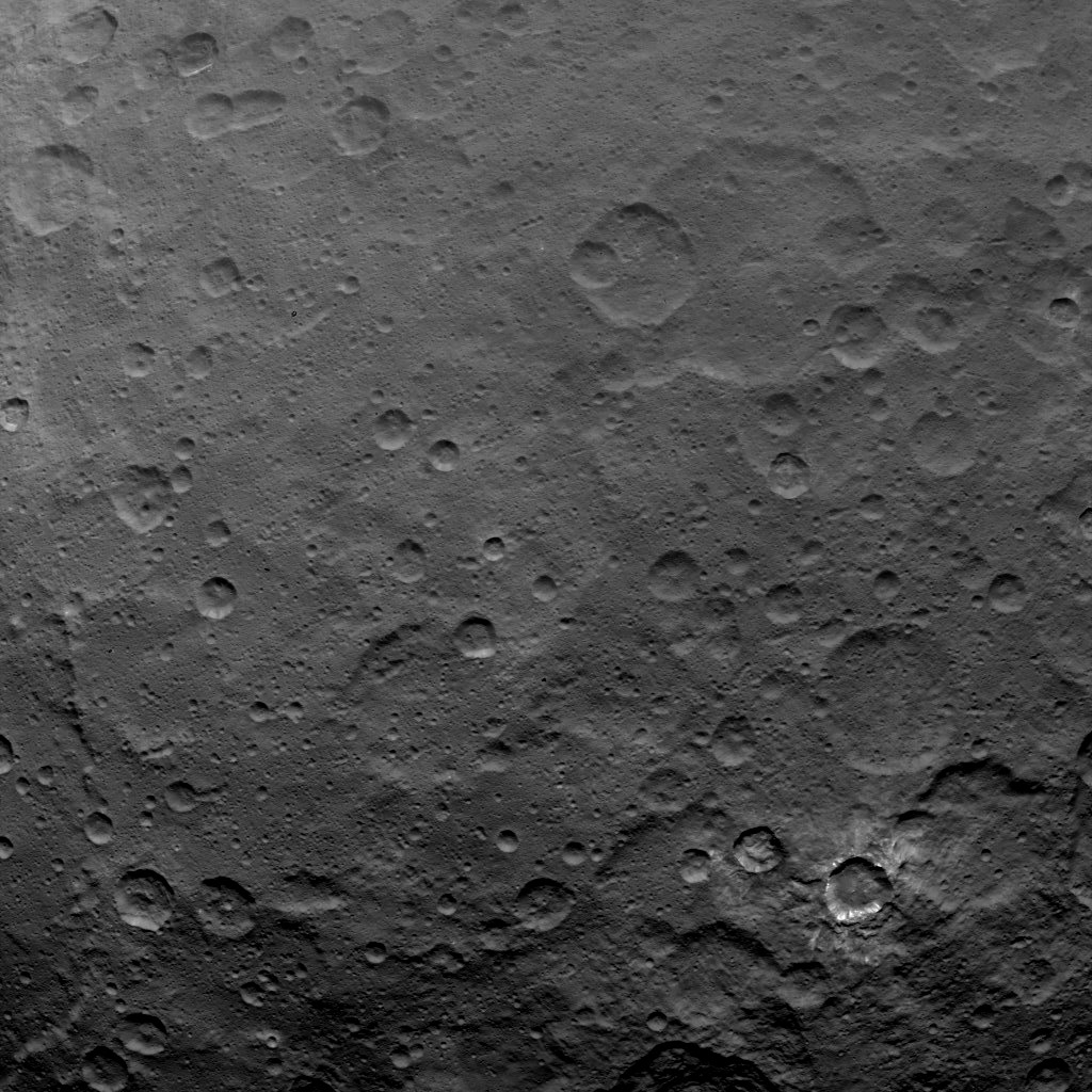 Dawn Survey Orbit Image 51