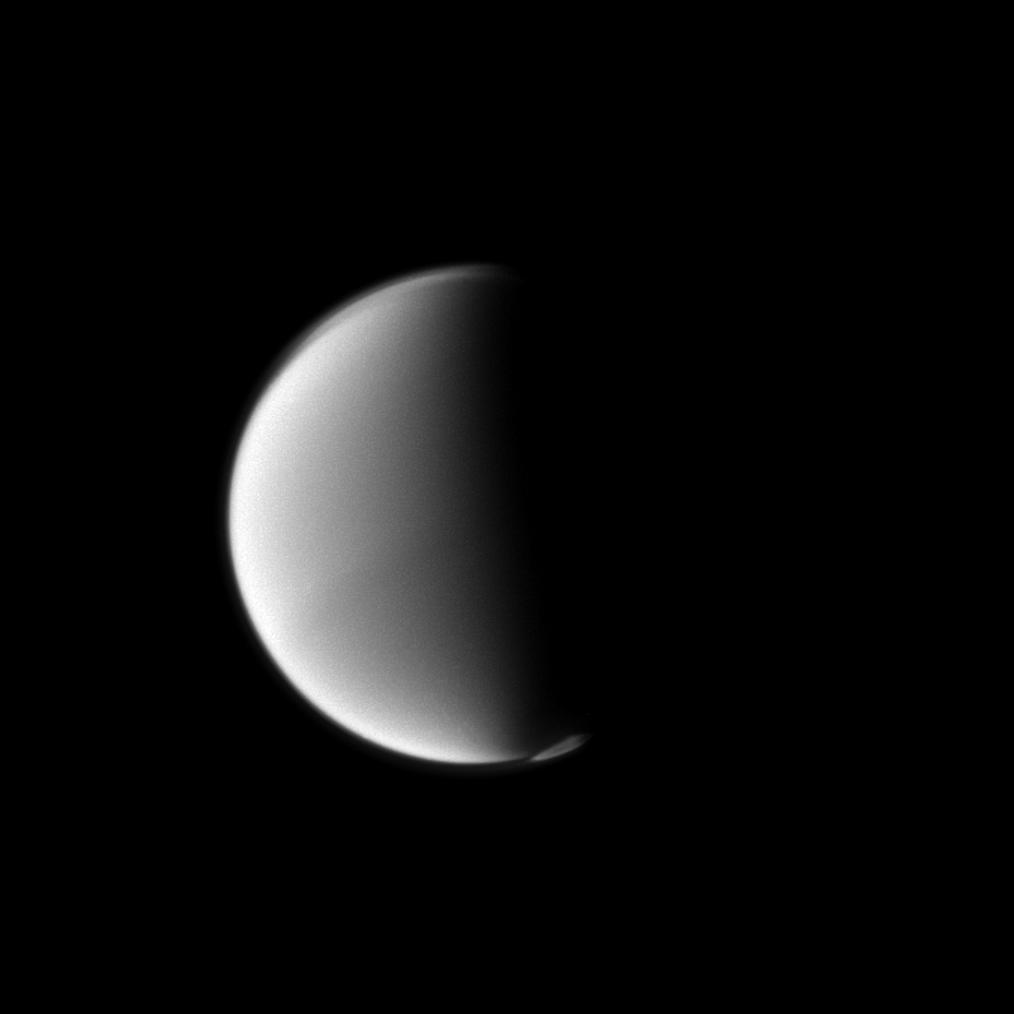 Titan's south polar vortex