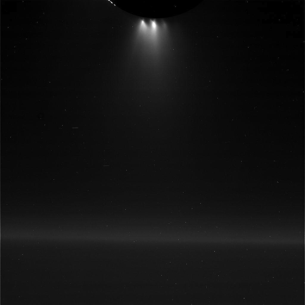 Enceladus' plume