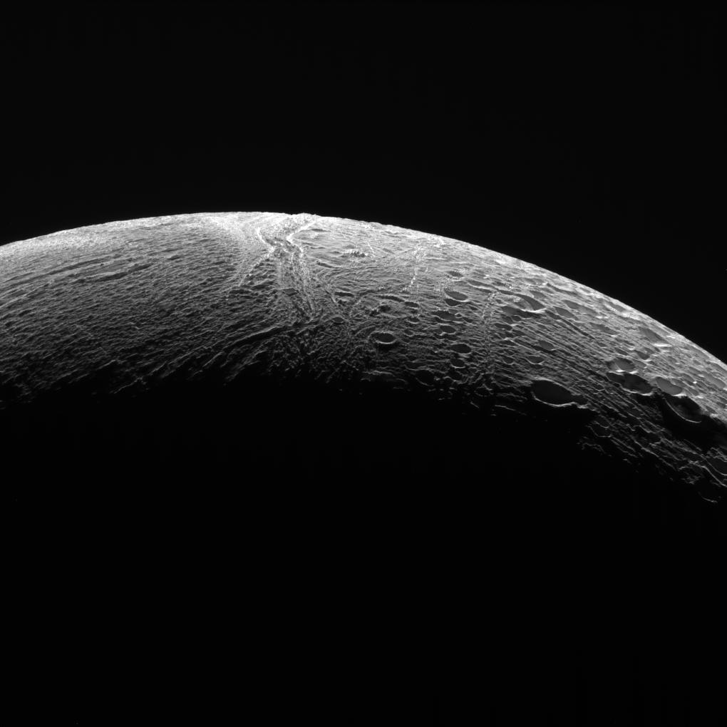 Enceladus' northern territory