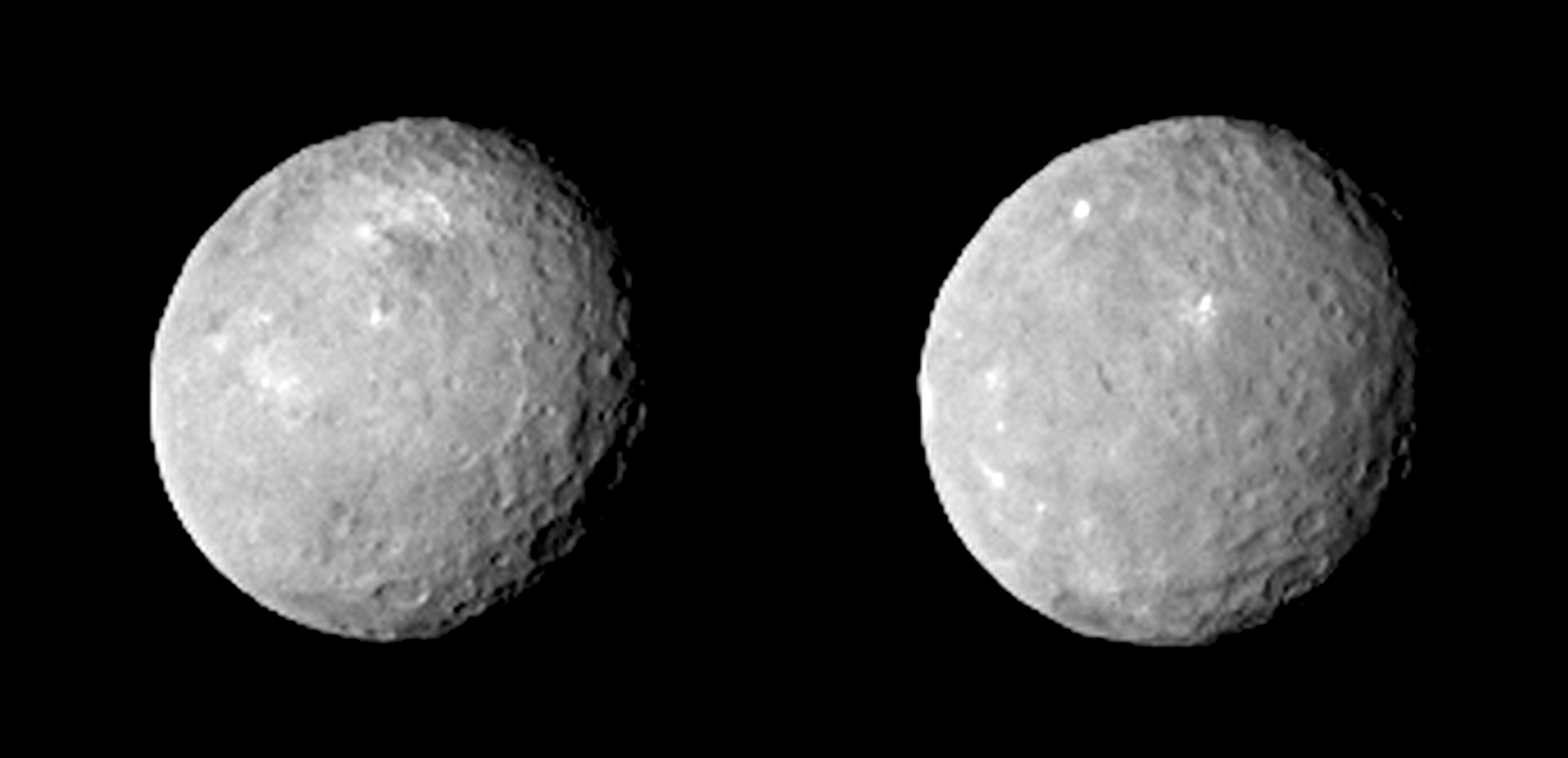 Dawn Approaches: Two Faces of Ceres