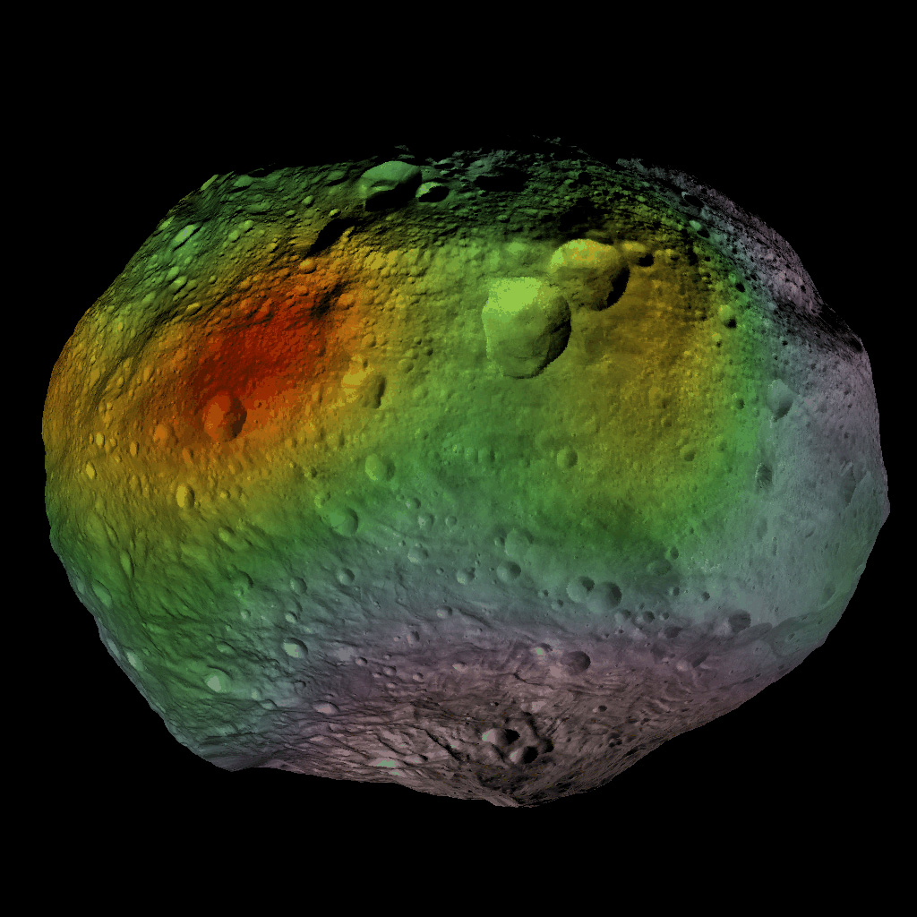 Hydrogen Hotspots on Vesta