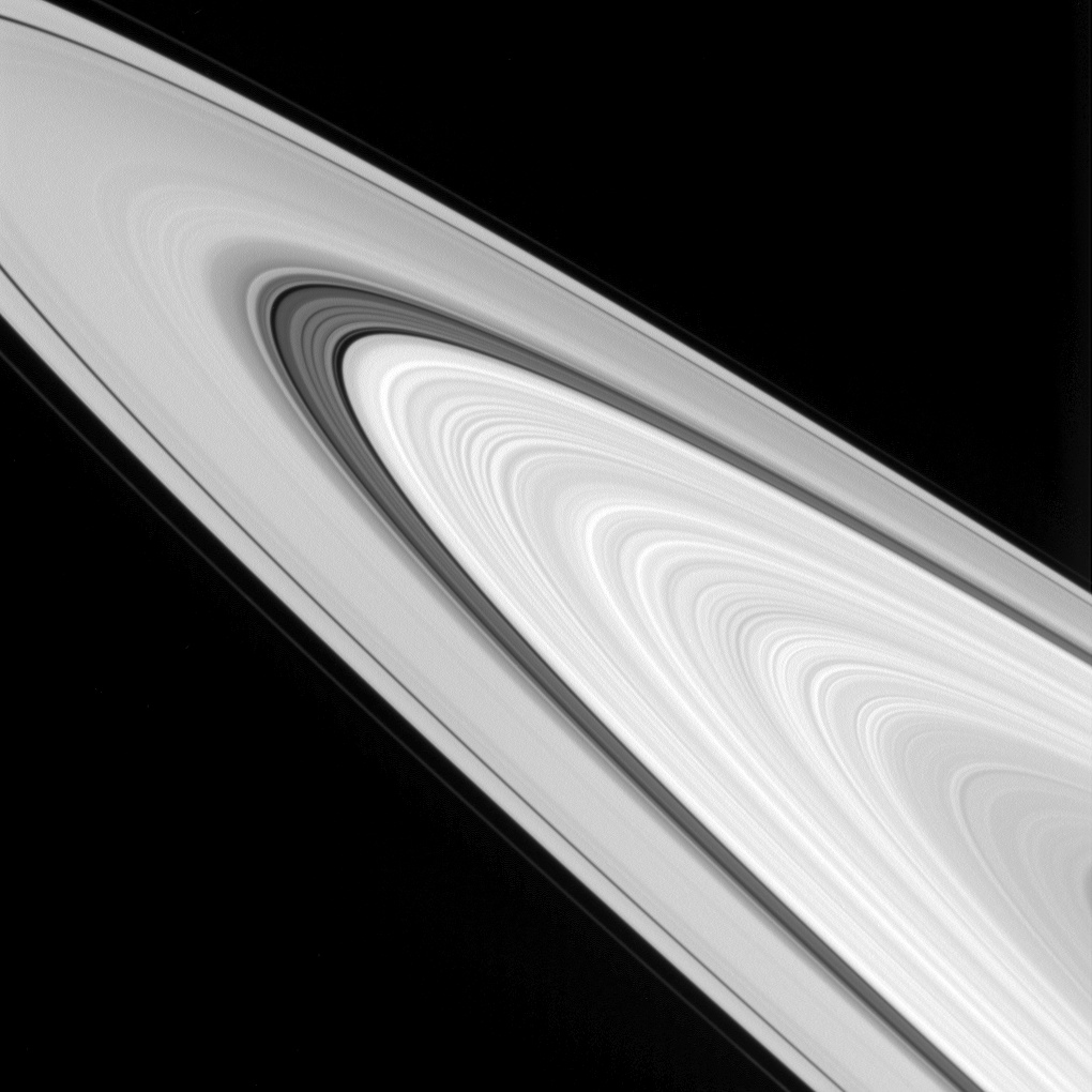 Saturn's magnificent rings in all their splendor