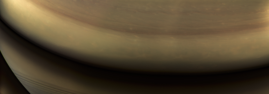 Saturn's night side
