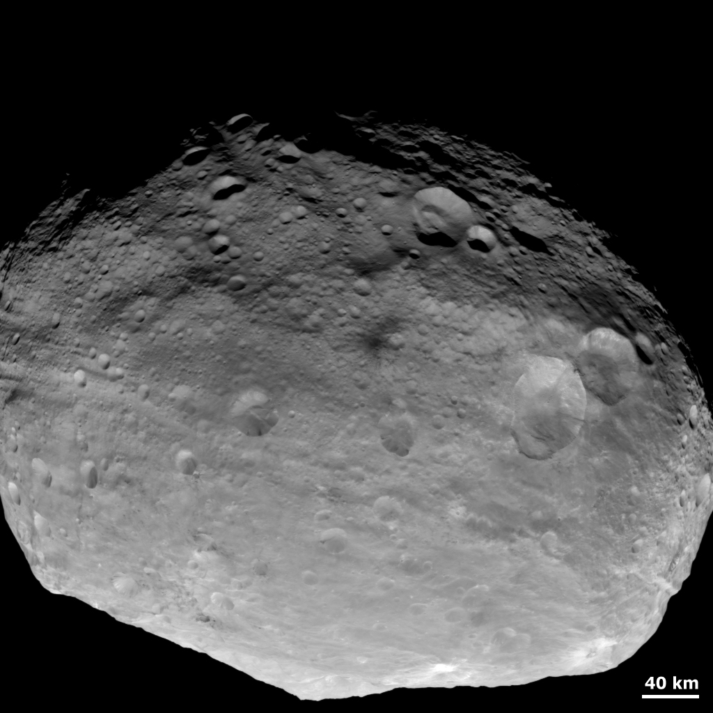 A Full-Frame View of Vesta