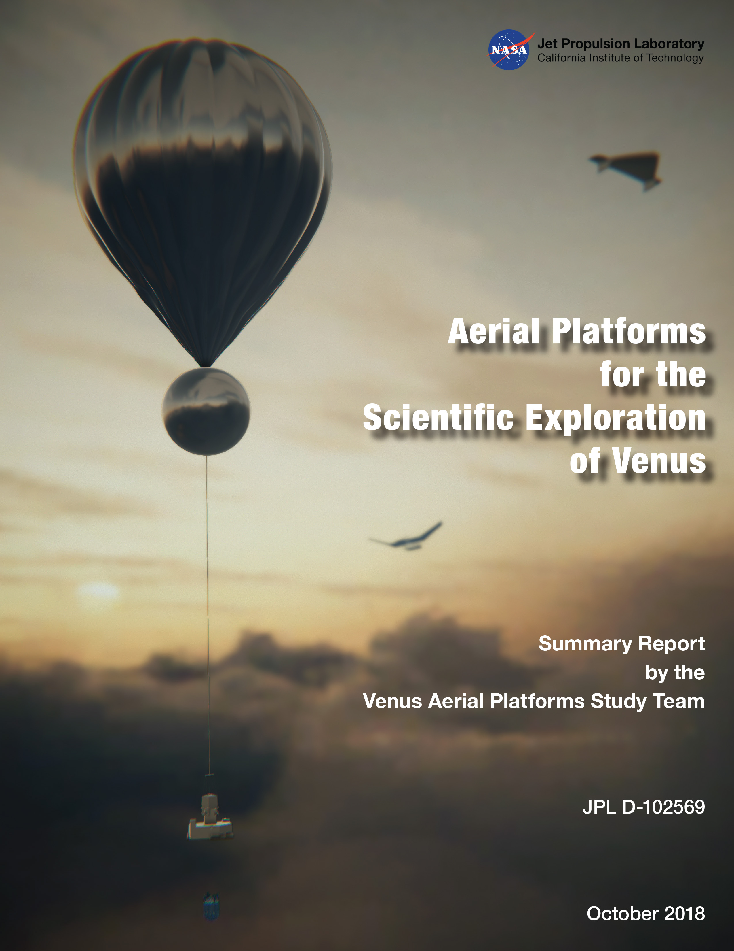 Detailed report on using aerial vehicles to explore Venus.