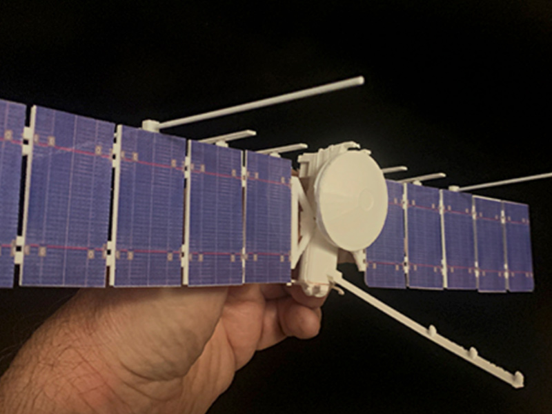 3-D printable model of the Europa Clipper Spacecraft