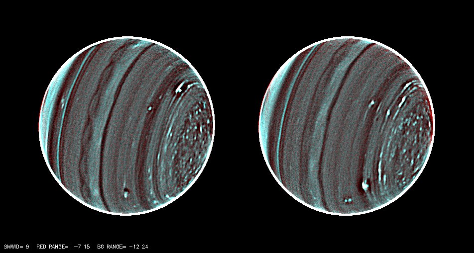 A paired picture of Uranus, the sharpest, most detailed picture of the distant planet to date, reveals a raft of new details about the planet's enigmatic atmosphere. 