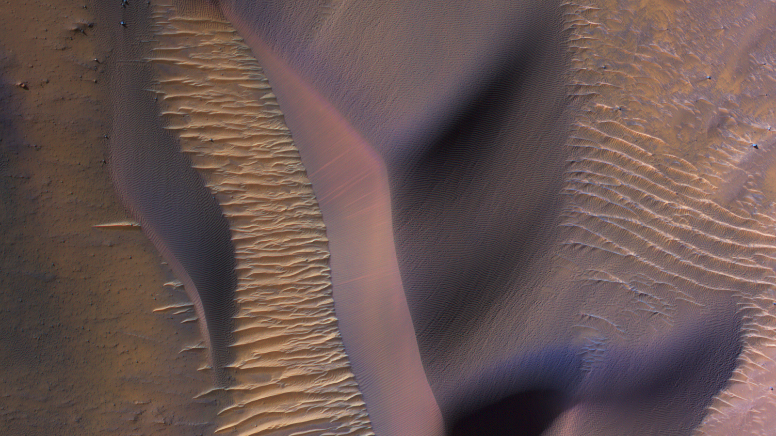 colorful sand dunes