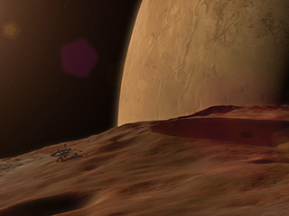 Electric Charging on Martian Moon Phobos