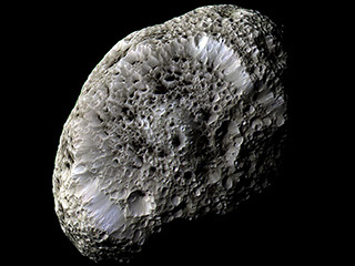 Saturn's Battered Moon Hyperion