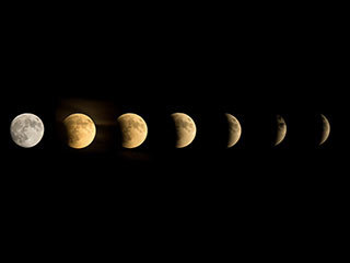 Supermoon Lunar Eclipse Sequence (2015)
