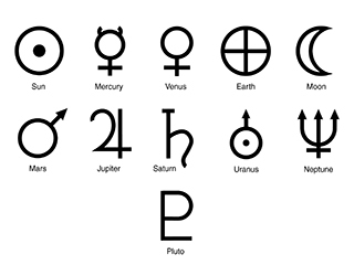 Solar System Symbols