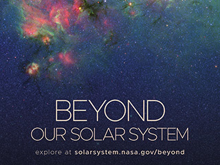 Beyond Our Solar System Poster - Version B